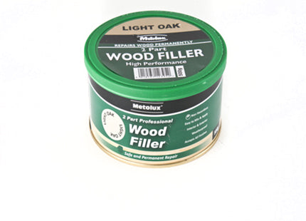 Metolux 2 Part Styrene Free Wood Filler Light Oak - 275ml (Box of 6)