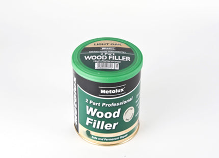 Metolux 2 Part Styrene Free Wood Filler Light Oak - 770ml (Box of 6)