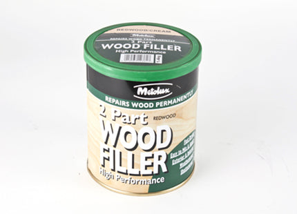Metolux 2 Part Styrene Free Wood Filler Redwood / Light - 770ml (Box of 36)