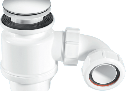 McAlpine STW4-M 50mm Water Seal Shower Trap with Universal Outlet