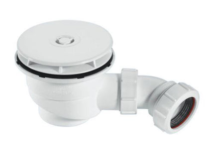 Mcalpine Shower Trap 11/2 x 90mm Plastic - ST90WH10 - 50mm Water Seal