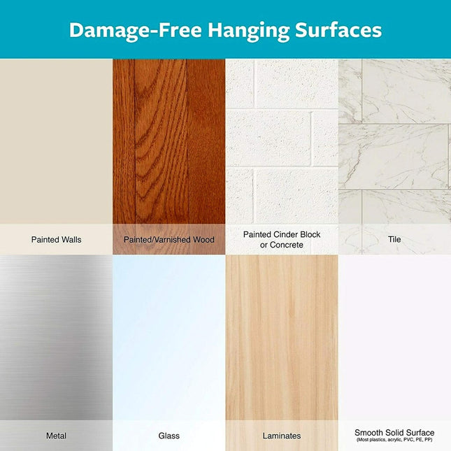 Command Medium Bathroom Hooks (Pack 2)