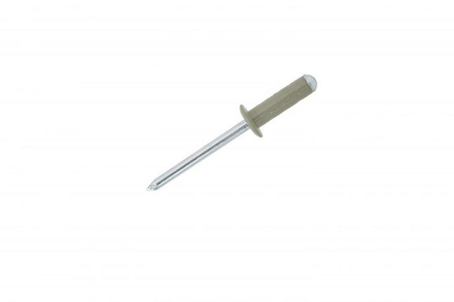 JRP Riveting Products 4.8 x 15mm Aluminium / Steel Dome Head Multigrip JRP Rivets - Moorland Green (Box of 500)
