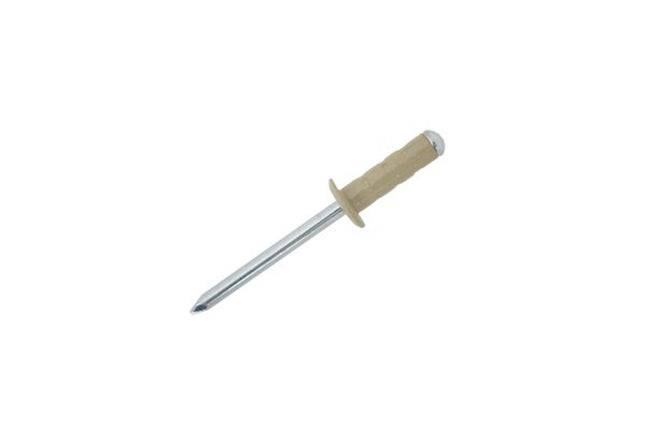 JRP Riveting Products 4.8 x 15mm Aluminium / Steel Dome Head Multigrip JRP Rivets - Mushroom (Box of 500)