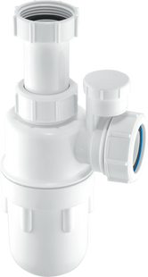 McAlpine A10AV 75mm Water Seal Anti-Syphon (Silentrap) Adjustable Inlet Bottle Trap with Multifit Outlet 1¼"