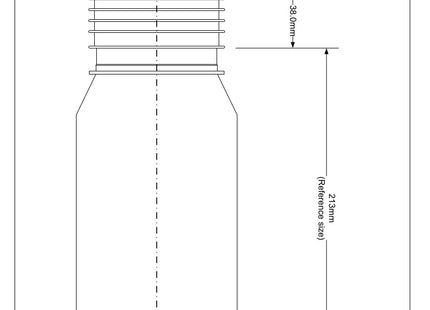 McAlpine WC-EXTB Adjustable Length Straight Extension Piece for Rigid WC Connectors