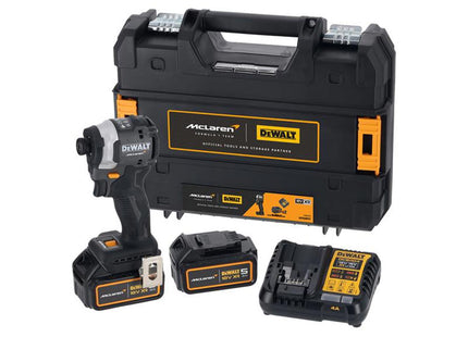Dewalt Dcf85mp2t Mclaren F1 Xr Brushless 1/4In Impact Driver 18V 2 X 5.0Ah Li-Ion