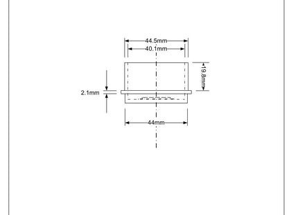 McAlpine T23MR 1½" Temporary Blanking Off Cap