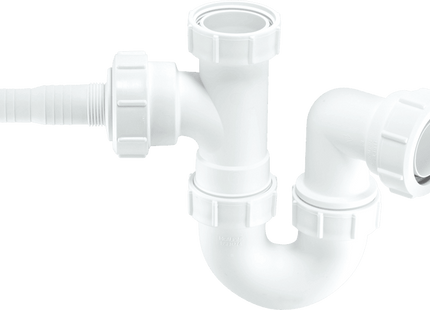 McAlpine WM2 75mm Swivel P Trap Multi Outlet And Inlet for Domestic Appliance