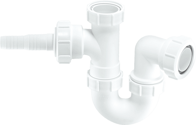McAlpine WM2 75mm Swivel P Trap Multi Outlet And Inlet for Domestic Appliance