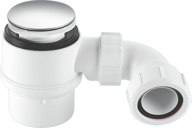 McAlpine STW4M-95 50mm Water Seal Shower Trap with Universal Outlet