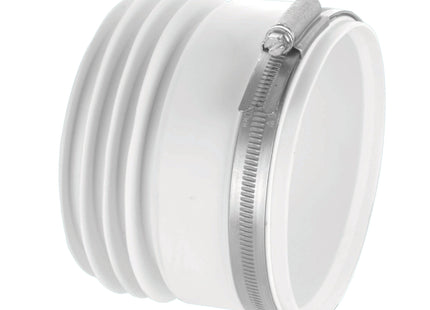 McAlpine MAC-1-BTW 90-114mm Inlet x 4"/110mm Outlet Short Straight WC Connector