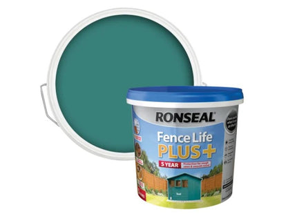 Ronseal Fence Life Plus+ Teal 5 Litre