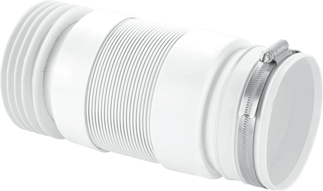 McAlpine WC-F21R 97-107mm Inlet Flexible WC Connector for Back to Wall WC Pan