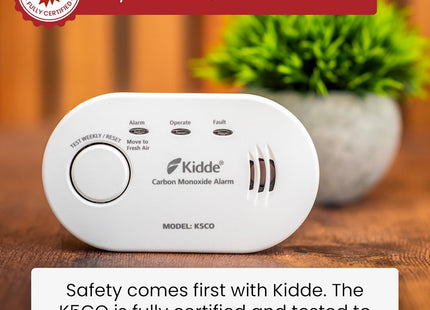 Kidde 5Colsb Carbon Monoxide Alarm (7-Year Sensor)