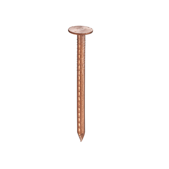 Unifix Copper Clout Nails 50 x 2.65mm - 1Kg Bag - 9CUCNB/052