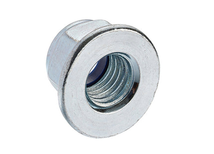 Unifix Class 8 Nylon Insert Flange Nuts DIN 6926 Bright Zinc Plated - M12 x 1.75 (Box of 200)