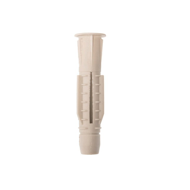 JCP Fixings Universal Plugs Suitable For Hollow Or Solid Base - 8 x 50mm (Box of 100)
