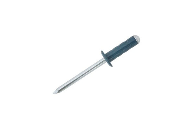 JRP Riveting Products 4.8 x 15mm Aluminium / Steel Dome Head Multigrip JRP Rivets - Ocean Blue (Box of 500)