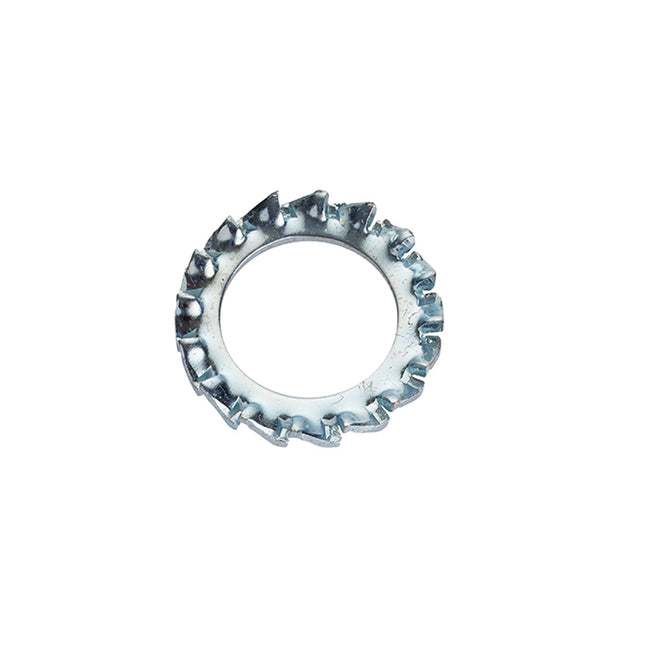 Unifix External Serrated Washers DIN 6798A Bright Zinc Plated - M6 (6.4) (Box of 1000)