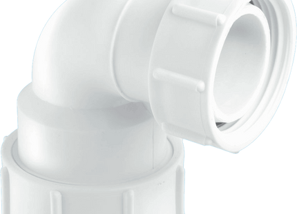 McAlpine S5M-A 1¼" 95° Multifit Bend x BSP coupling nut
