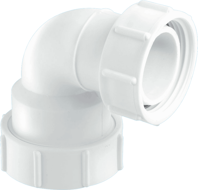 McAlpine S5M-A 1¼" 95° Multifit Bend x BSP coupling nut