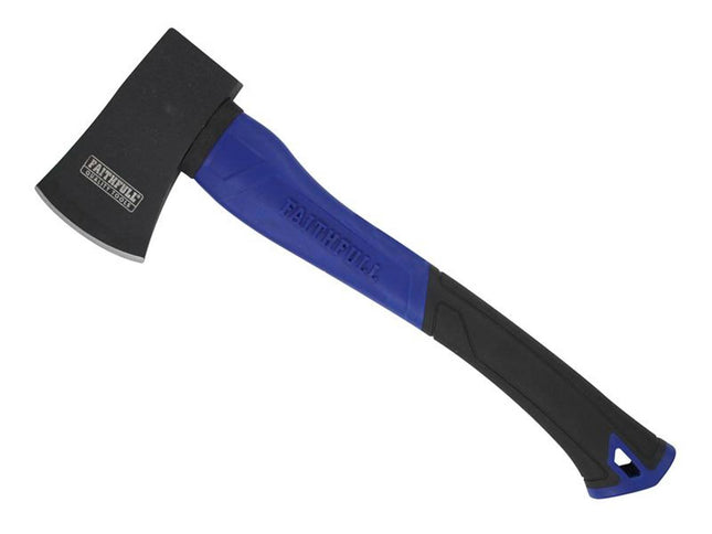 Faithfull Hatchet Fibreglass Shaft 567G (1.1/4 Lb) - FAIAXE114FGN - Perfect for Outdoor Chopping