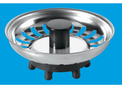 McAlpine BSKTOP Basket Strainer Waste Plug - Rubber Seal (Pack of 10)
