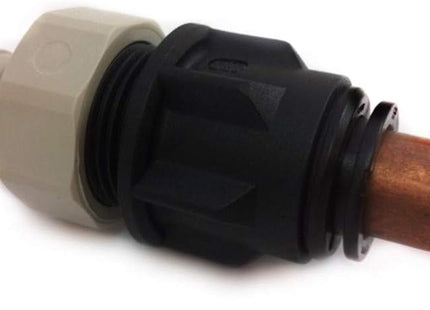 John Guest 15mm Pipe to 1/4 Inch Pushfit Fridge Water Filter Pipe Adapter