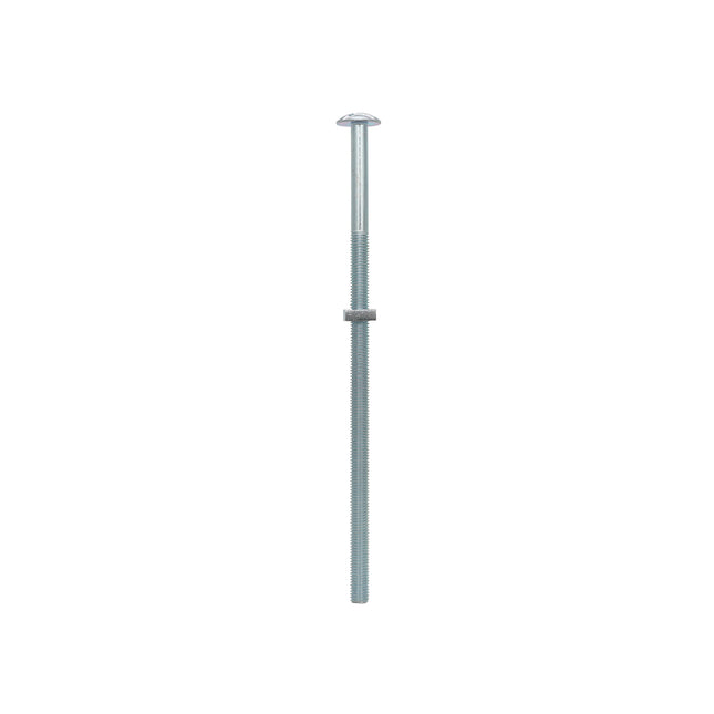 Unifix Grade 4.8 Mushroom Head Roofing Bolts And Sq Nuts Bzp - M8 X 180 (Box Of 25)