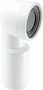 McAlpine WC-CON9 90° Bend Adjustable Length Rigid WC Connector