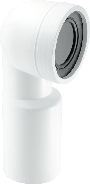 McAlpine WC-CON9 90° Bend Adjustable Length Rigid WC Connector