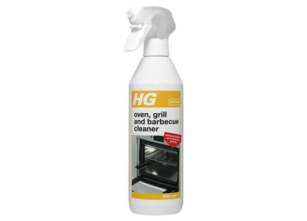 HG Garden Furniture, Oven Grill & Barbecue Cleaner 500ml (Twin Pack)