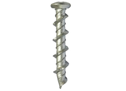 JCP Fixings Wall Screws Pan Head Bright Zinc Plated Head - 5.0 x 32mm (Box of 100)