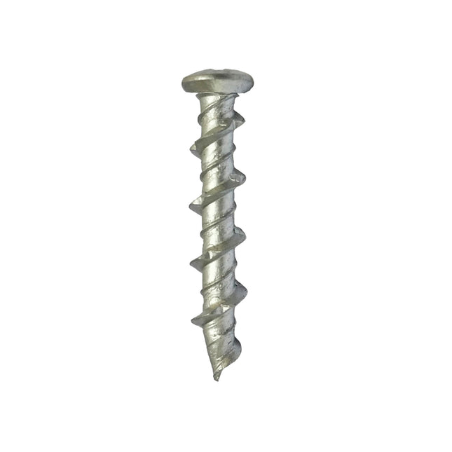 JCP Fixings Wall Screws Pan Head Bright Zinc Plated Head - 5.0 x 32mm (Box of 100)
