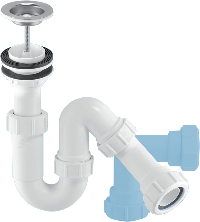 McAlpine SP10W 1¼" 75mm Water Seal All One Basin Trap