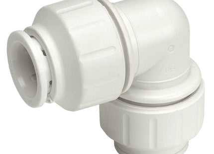 John Guest Speedfit Elbow 15mm PEM0315W (Pack of 4)