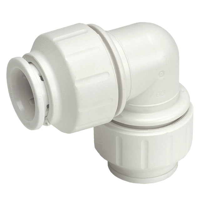 John Guest Speedfit Elbow 15mm PEM0315W (Pack of 4)