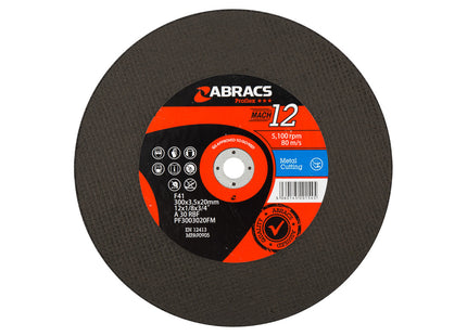 Abracs Proflex Flat Metal Cutting Disc - 305 x 3.0 x 20mm (Box of 25)