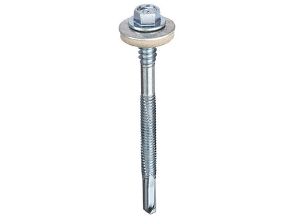 Unifix 5.5/6.3X130 Hex Head Hi Thread Comp. Panel Self Drill Screw Heavy Section (Box of 100)