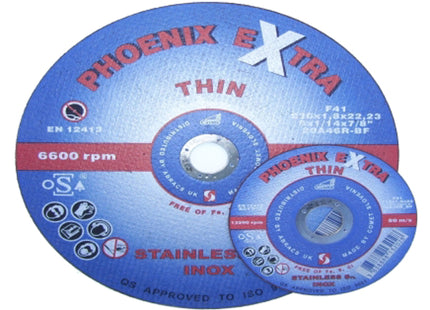 Abracs Phoenix Long Life Extra Thin Cutting Disc Inox - 100 x 1.2 x 16mm (Box of 50)