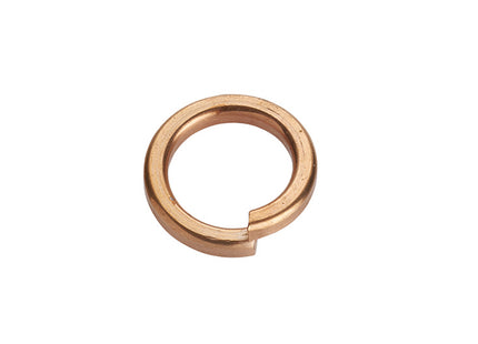 Unifix Phosphor Bronze Single Coil Square Spring Washers DIN 7980 - M8 (Box of 1000)