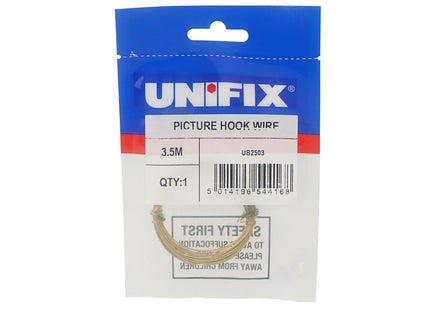 Unifix Picture Hook Wire - 3.5M (Box of 5)