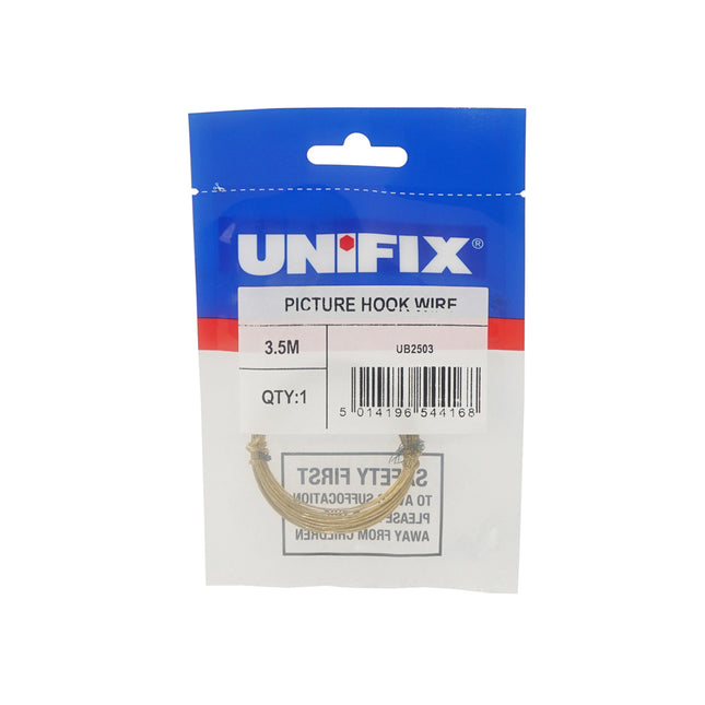 Unifix Picture Hook Wire - 3.5M (Box of 5)