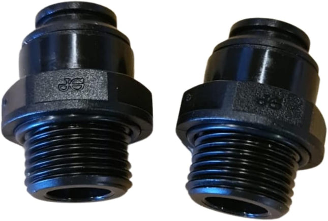 John Guest Speedfit 12mm X 1/2" Male Connector BSP - PM011214E (Pack of 2)