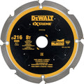 DEWALT Extreme Pcd Fibre Cement Saw Blade 216 X 30Mm X 8T