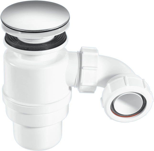 McAlpine STW10-M 80mm Water Seal Resealing Shower Trap with Multifit Outlet