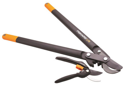 Fiskars Powergear Lopper & Pruner Set - Heavy Cutting Tools for Gardening