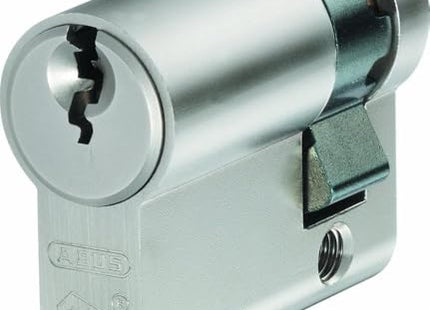 ABUS Mechanical E60Np Euro Half Cylinder Nickel Pearl 10Mm / 40Mm Box