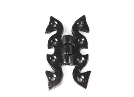 Owlett-Jaton Pressed Steel Black Antique Butterfly Hinge - 70mm - Kx956 (Box of 25)
